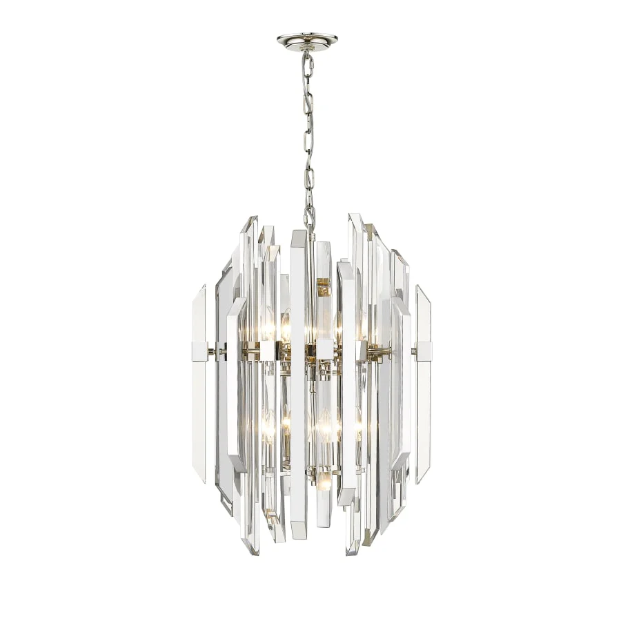 Z-Lite Bova 9 Light 20" Wide Crystal Chandelier - Image 3