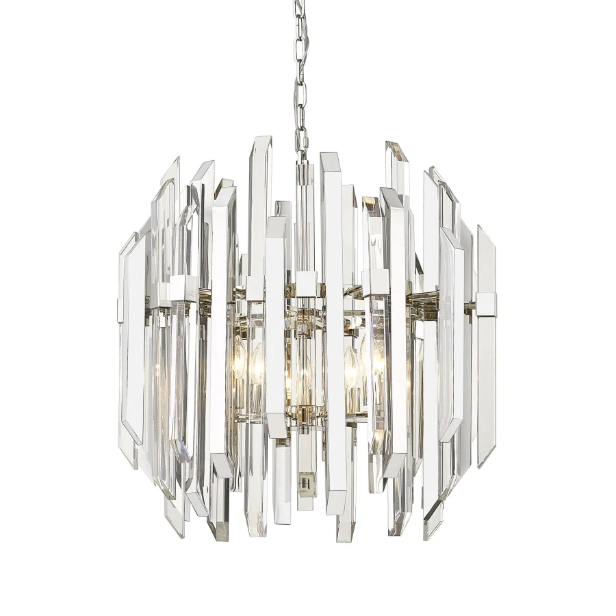 Z-Lite Bova 6 Light 26" Wide Crystal Chandelier - Image 1