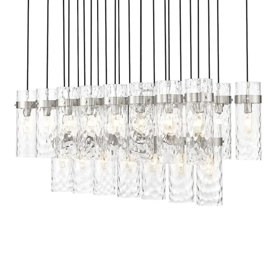 Z-Lite Fontaine 23 Light 55" Wide Linear Chandelier - Image 1