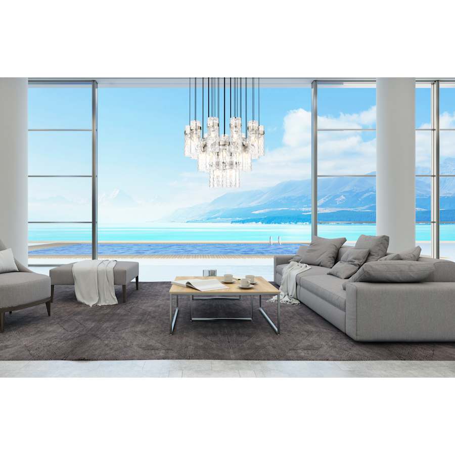 Z-Lite Fontaine 27 Light 40" Wide Chandelier - Image 2