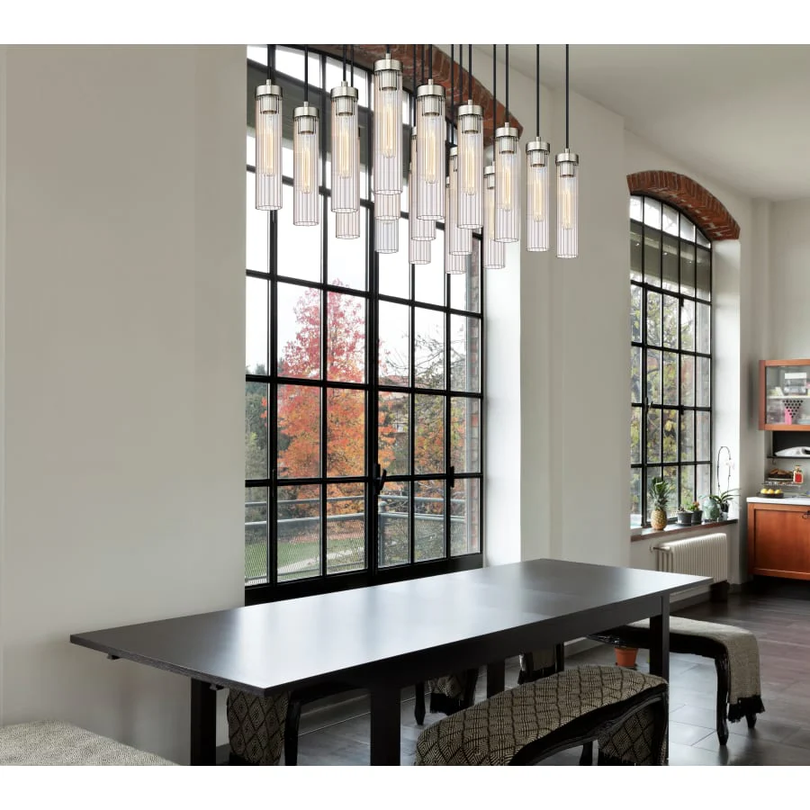 Z-Lite Beau 17 Light 42" Wide Suspension Linear Pendant - Image 2