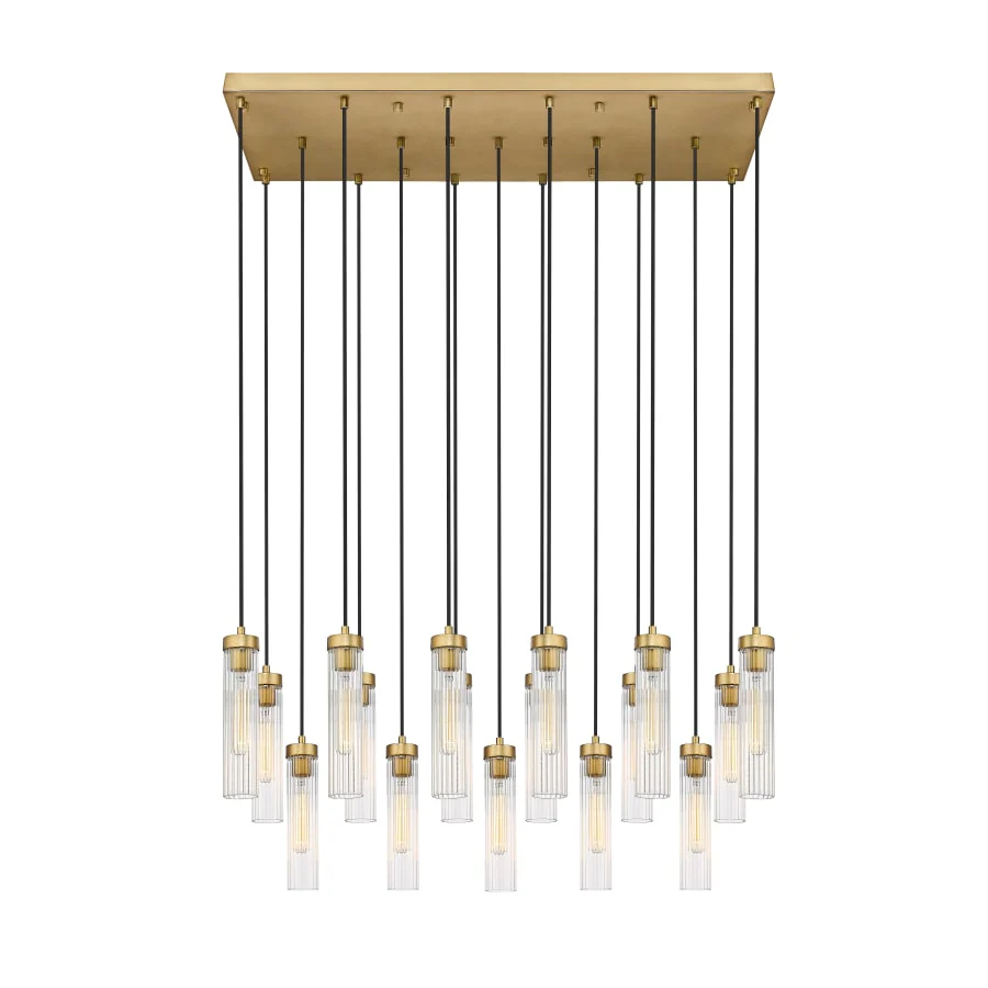 Z-Lite Beau 17 Light 42" Wide Suspension Linear Pendant - Image 1