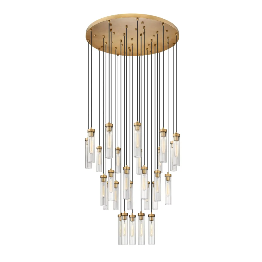 Z-Lite Beau 27 Light 36" Wide Suspension Multi Light Pendant - Image 1