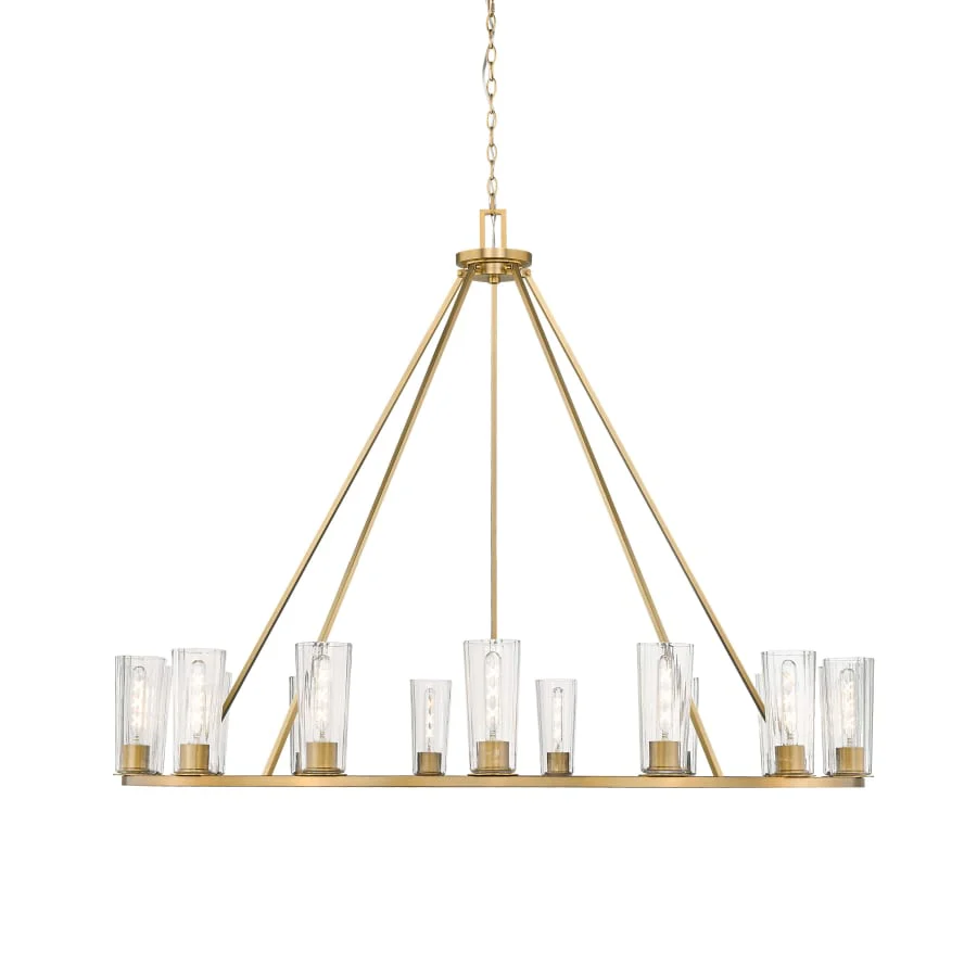 Z-Lite Titus 15 Light 63″ Wide Candle Style Chandelier