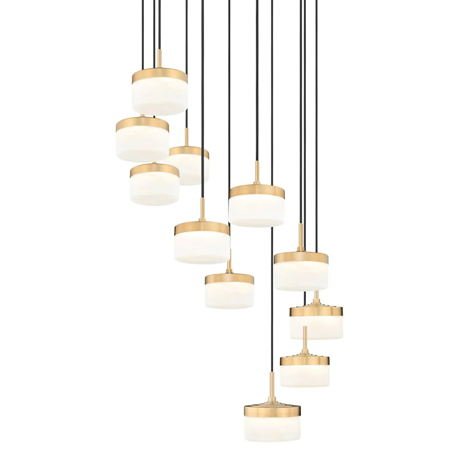 Z-Lite Renaud 28″ Wide LED Multi Light Pendant