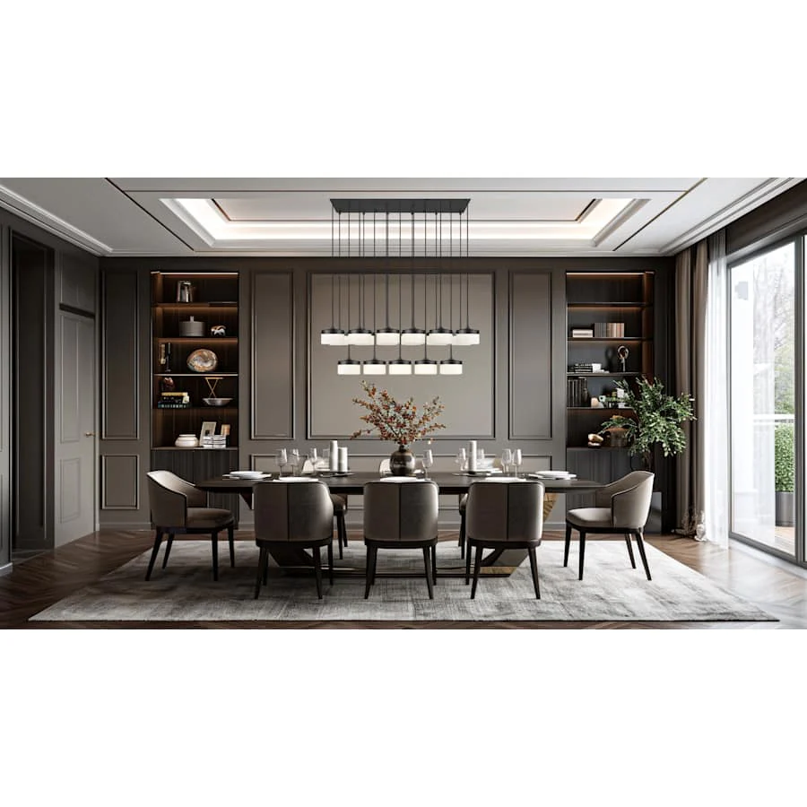 Z-Lite Renaud 47" Wide LED Multi Light Pendant - Image 2
