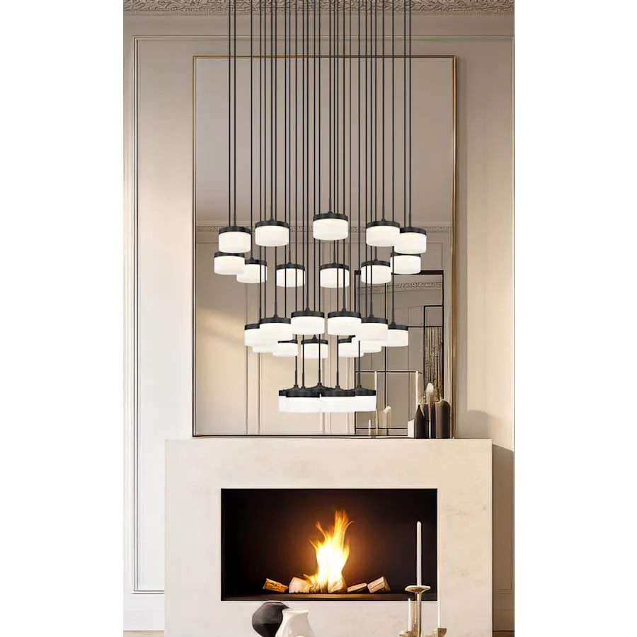 Z-Lite Renaud 41" Wide LED Multi Light Pendant - Image 2
