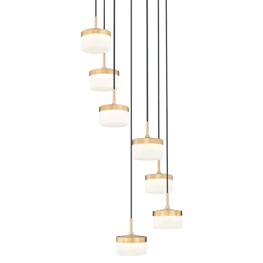 Z-Lite Renaud 21″ Wide LED Multi Light Pendant