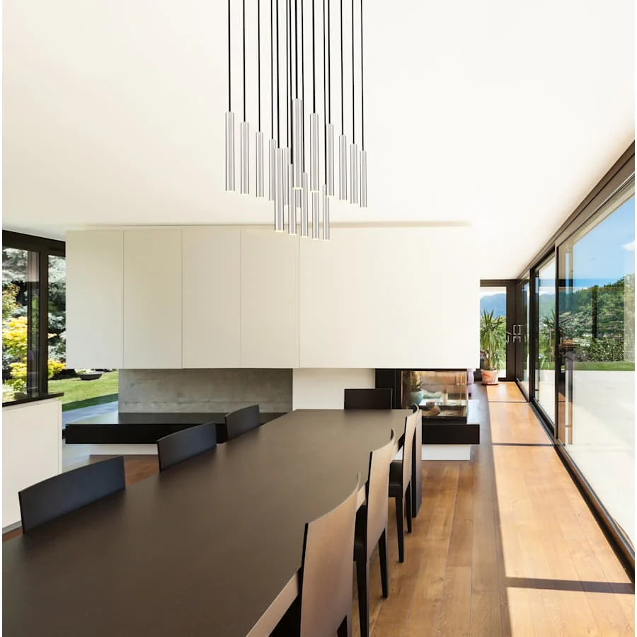 Z-Lite Forest 42" Wide Linear Chandelier - Image 2