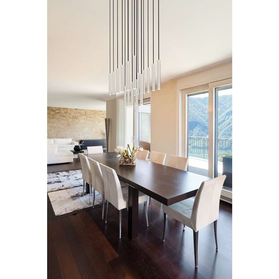 Z-Lite Forest 42" Wide Linear Chandelier - Image 3